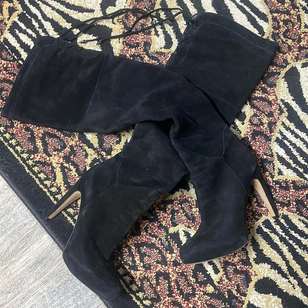 Sam Edelman knee High Suede Boot size 7.5